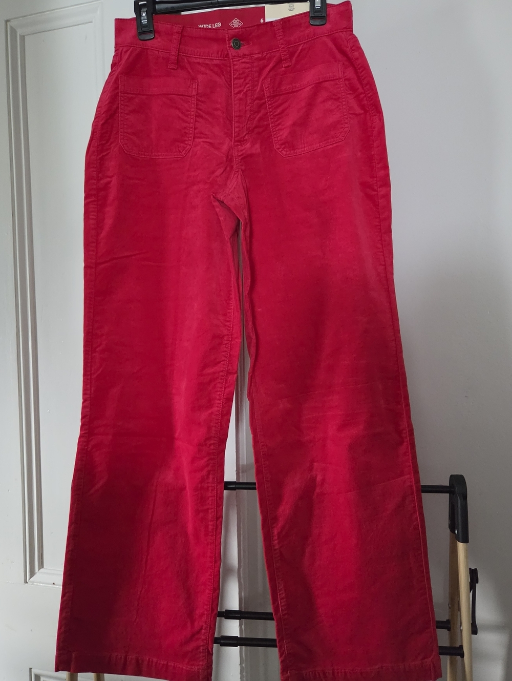 St. John's Bay Red Boot Cut Pants